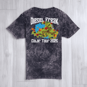 2025 Color Tour Mineral Wash Tee - Diesel Freak