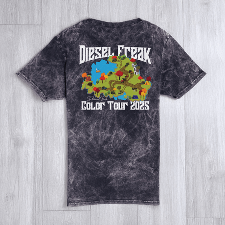 2025 Color Tour Mineral Wash Tee - Diesel Freak