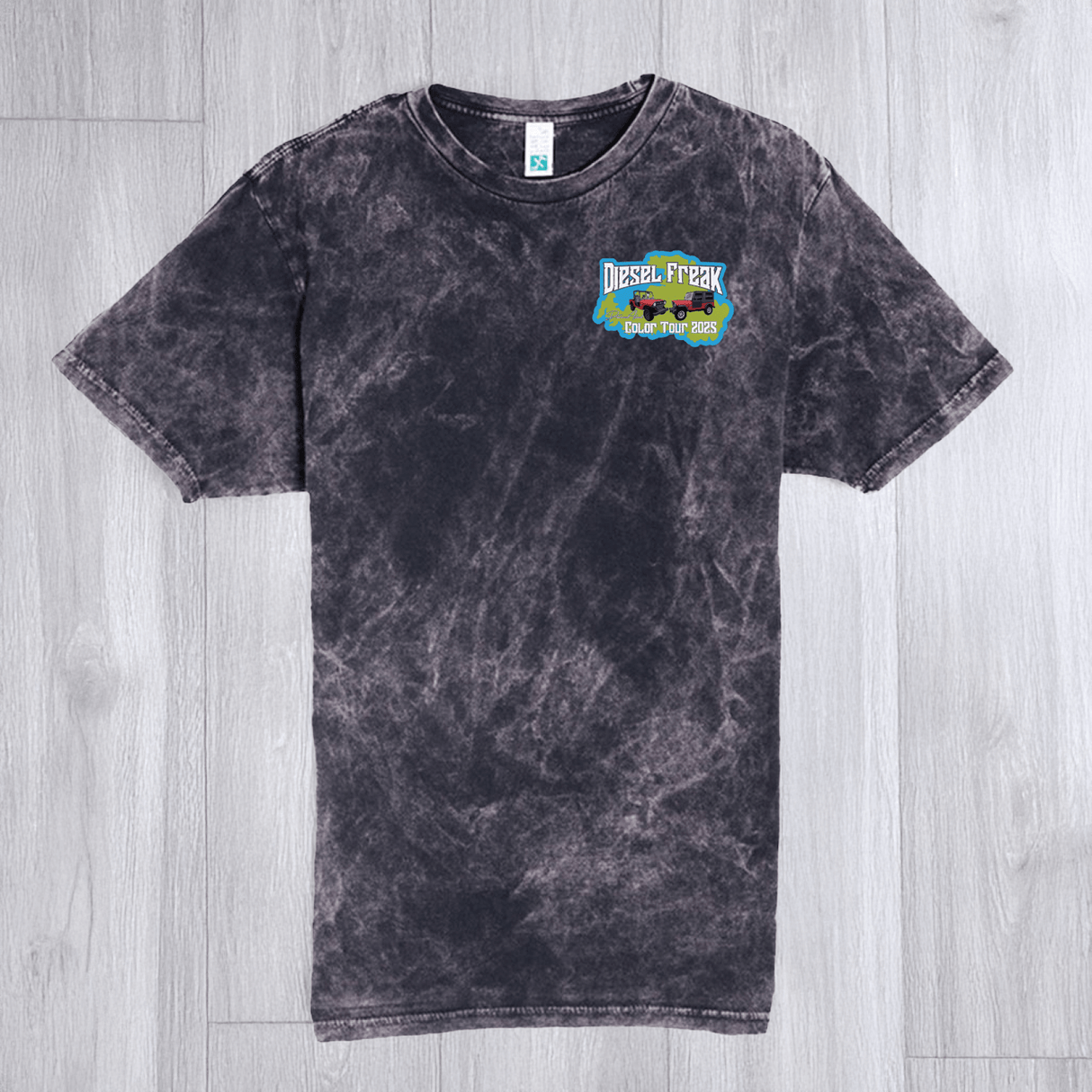 2025 Color Tour Mineral Wash Tee - Diesel Freak