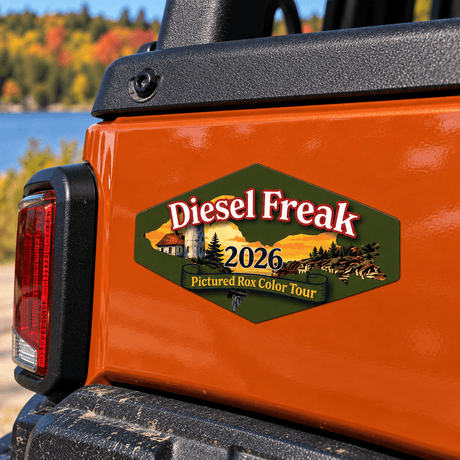 2026 Picture Rox Color Tour Sticker & Decal - Diesel Freak
