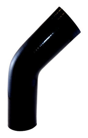 2.25" ID 45 degree coupler - Gloss Black - Diesel Freak