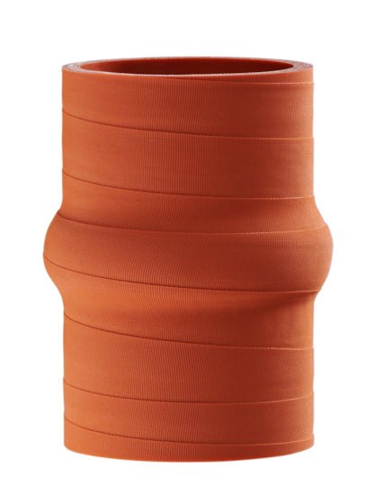 2.25" ID X 4" Long - Matte Red - Aramid 500F - Diesel Freak