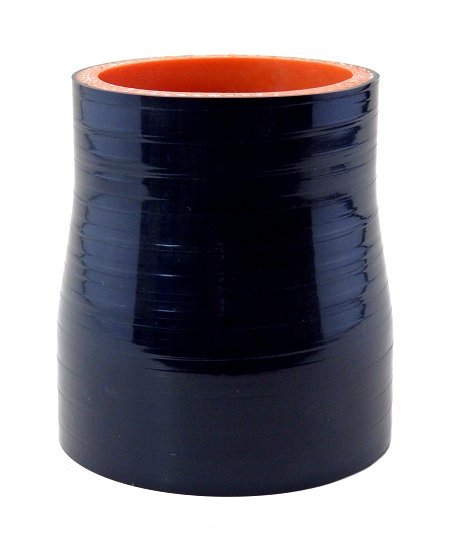 2.38" ID to 2" ID coupler - Gloss Black - Diesel Freak
