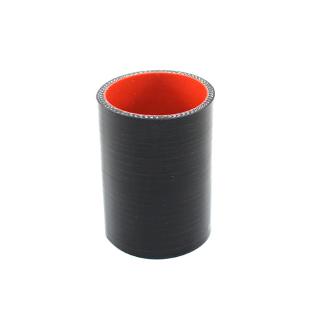 2.5" ID X 4" Long coupler - Gloss Black - Diesel Freak