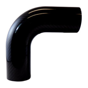 2.5" OD X 90 Degree Carbon fiber elbow - Diesel Freak