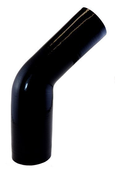 2.5" to 2" ID 45 degree silicone reducing elbow - Diesel Freak