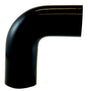 2.5" to 2.25" ID 90 degree elbow Gloss Black - Diesel Freak