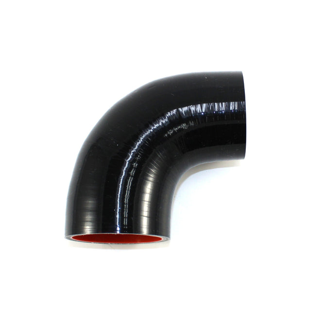 2.5" to 2.25" ID, with 3.5" legs - Gloss Black - Diesel Freak