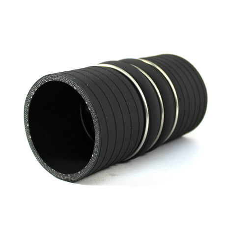 2.63" ID X 5.75" Long - Matte Black - Aramid 500 Degrees - Diesel Freak