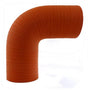 3" ID - Matte Red 90 degree elbow - Aramid 500 Degrees - Diesel Freak