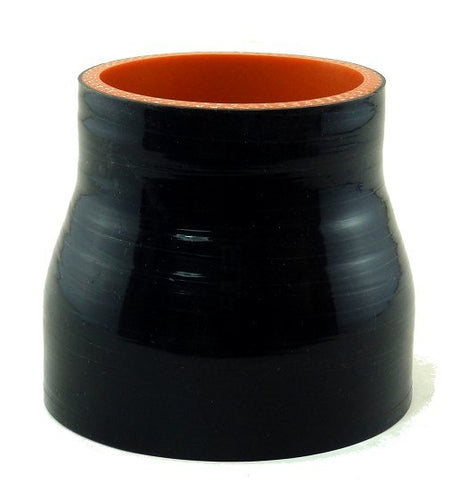 3" ID to 2.38" ID coupler - Gloss Black - Diesel Freak