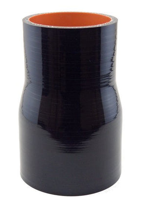 3" ID to 2.5" ID reducing coupler - Gloss Black, 5" Long Version - Diesel Freak