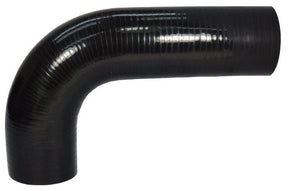 3" ID Wide Radius - Gloss Black - One Long Leg - Diesel Freak
