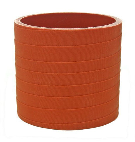 3" ID X 3" Long - Matte Red - Aramid 500 Degree - Diesel Freak