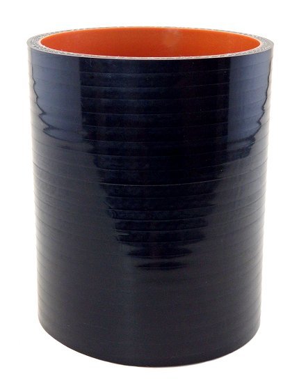3" ID X 4" Long connector - Gloss Black - Diesel Freak
