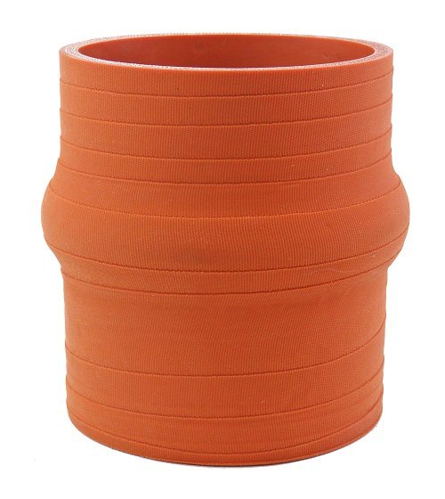 3" ID X 4" Long - Matte Red - Aramid 500F - Diesel Freak