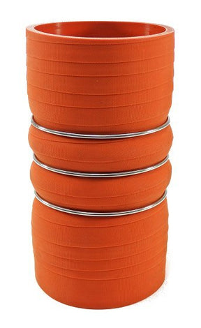 3" ID X 6" Long - Matte Red - Aramid 500 Degrees - Diesel Freak