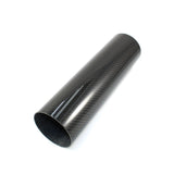 3" OD X 12" Long carbon fiber straight tube - Diesel Freak