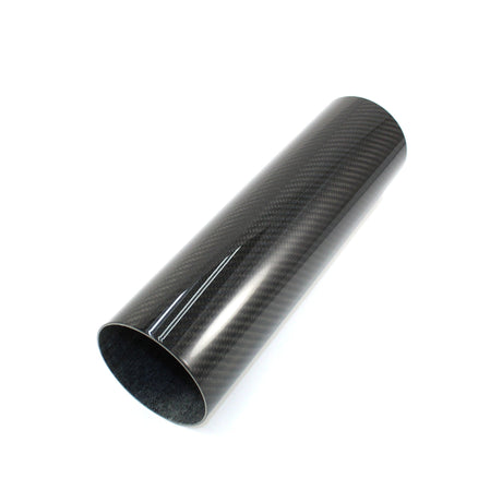 3" OD X 12" Long carbon fiber straight tube - Diesel Freak