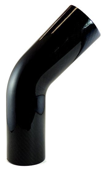 3" OD X 45 Degree Carbon Fiber elbow - Diesel Freak