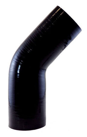 3" to 2 - 3/4" ID silicone 45 degree elbow - Diesel Freak