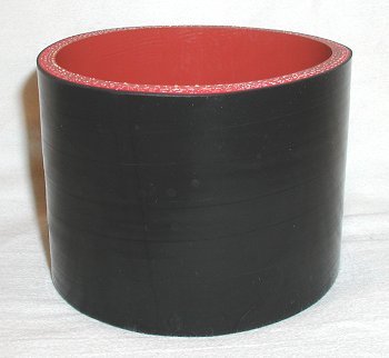 3.5" ID X 3" Long - Gloss Black - Diesel Freak