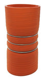 3.5" ID X 8" Long - Matte Red - Aramid 500 Degrees - Diesel Freak
