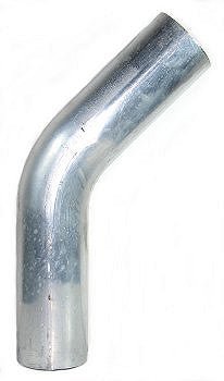 3.5" OD X 45 Degree aluminum elbow - Diesel Freak