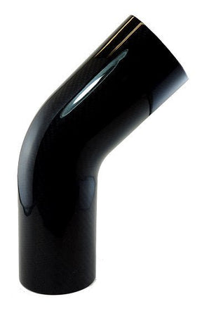 3.5" OD X 45 Degree Carbon fiber - Diesel Freak