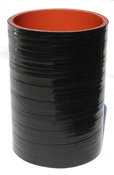 3.75" ID X 6" Long coupler - Gloss Black - Diesel Freak
