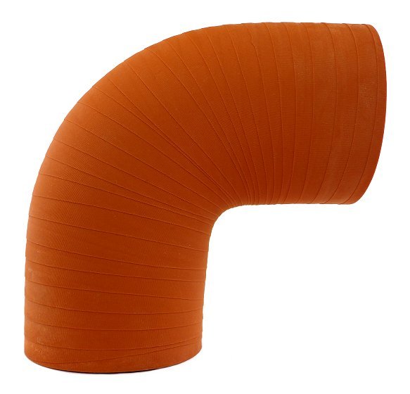 4" ID - Matte Red - Aramid 500 Degrees - Diesel Freak