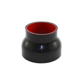 4" ID to 3" ID coupler - Gloss Black - Diesel Freak