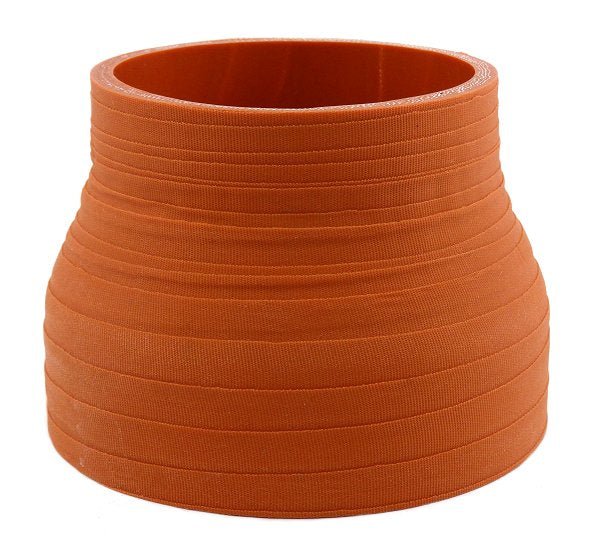 4" ID to 3" ID - Matte Red - Aramid 500 Degree - Diesel Freak