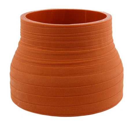 4" ID to 3" ID - Matte Red - Aramid 500 Degree - Diesel Freak