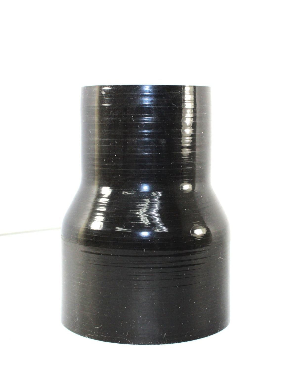 4" ID to 3" ID X 6" Long reducing coupler - Gloss Black - Diesel Freak