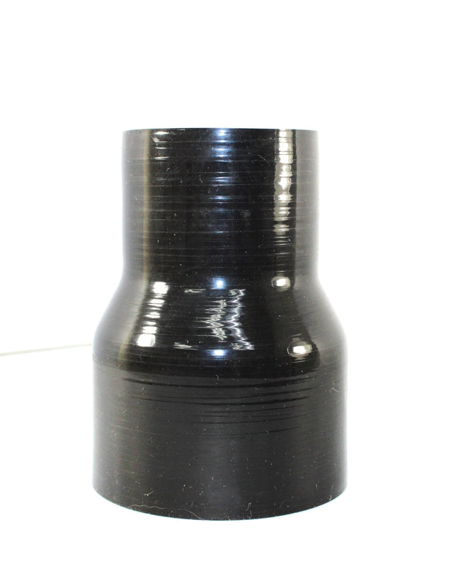 4" ID to 3" ID X 6" Long reducing coupler - Gloss Black - Diesel Freak