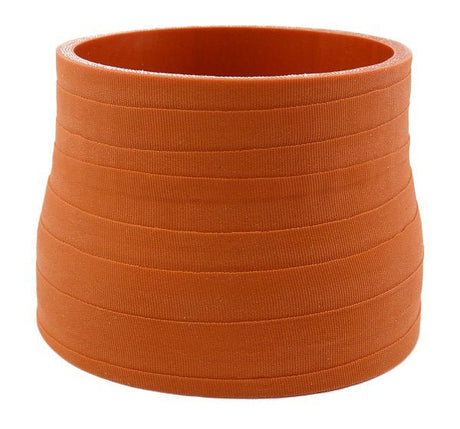 4" ID to 3.5" ID - Matte Red - Aramid 500 Degree - Diesel Freak