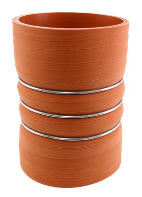 4" ID X 6" Long - Matte Red - Aramid 500 Degrees - Diesel Freak