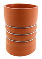 4" ID X 6" Long - Matte Red - Aramid 500 Degrees - Diesel Freak