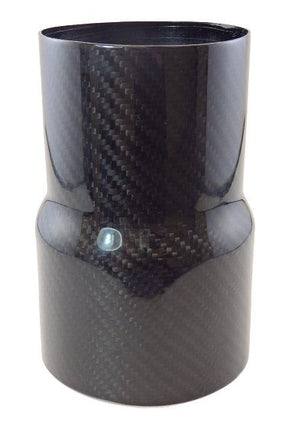 4" OD to 3.5" OD Carbon fiber reducer - Diesel Freak