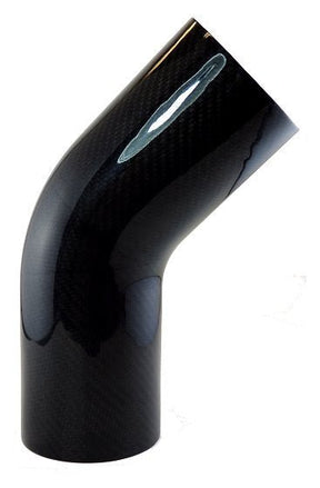 4" OD X 45 Degree Carbon Fiber elbow - Diesel Freak