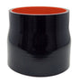 4.5" ID to 4" ID X 4" Coupler - Gloss Black - Long Version - Diesel Freak