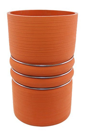4.5" ID X 8" Long - Matte Red - Aramid 500 Degrees - Diesel Freak
