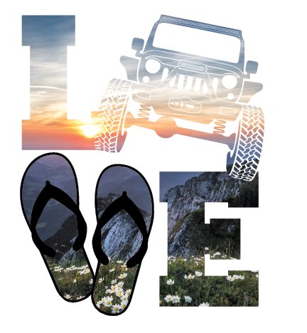 4x4 Love Mountain Sunrise Decal - Diesel Freak