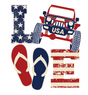 4x4 Love USA Decal - Diesel Freak