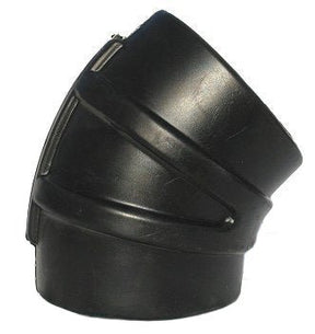5" ID 45 degree intake hose with Ribs - Diesel Freak