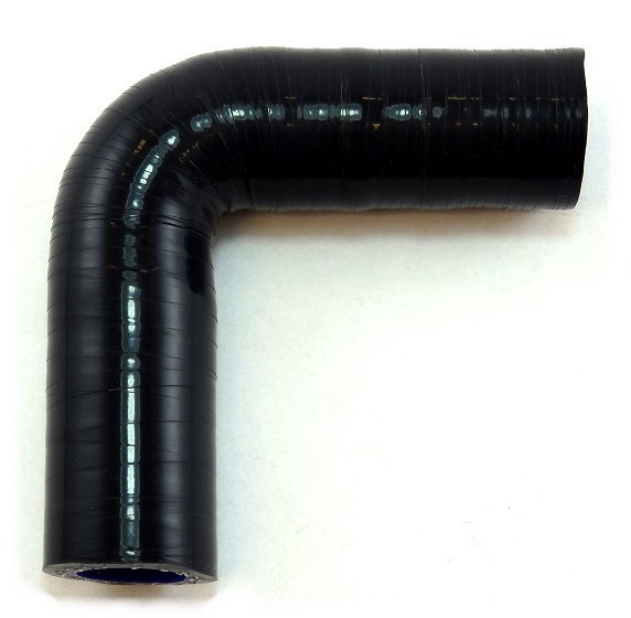 .5" ID Flourosilicone Lined 90 degree hose - Diesel Freak