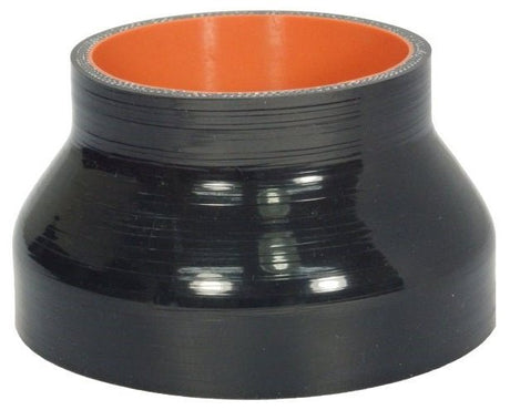 5" ID to 3.5" ID X 3" Long - Gloss Black - Diesel Freak