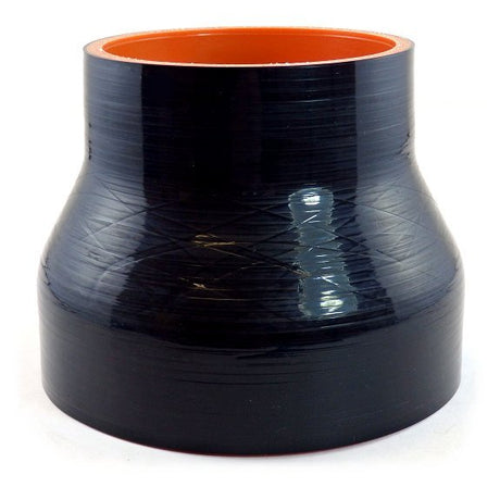 5" ID to 3.5" ID X 4" Long - Gloss Black - Diesel Freak
