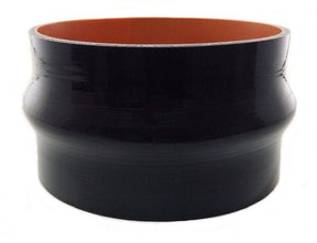 5" ID X 3" Long Coupler - Gloss Black - Diesel Freak